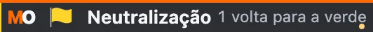 Bandeiras com dados de exemplo