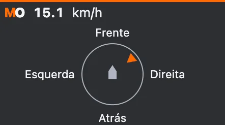 Vento com dados de exemplo